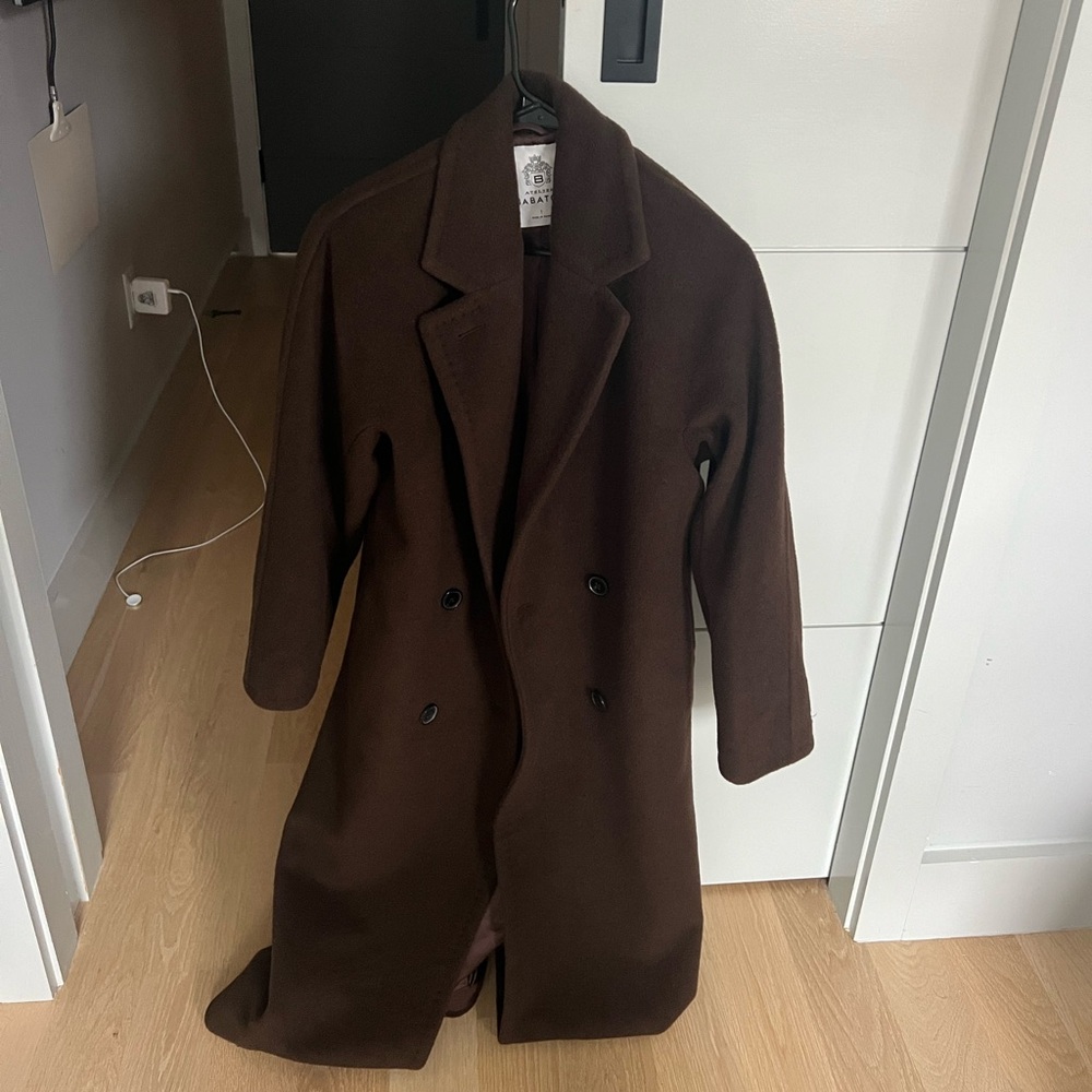 Brown Aritzia Slouch Coat perfect condition.